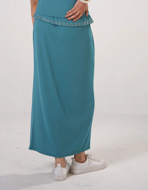 MIDI STRAIGHT SKIRT